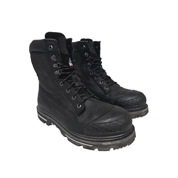 Dakota Other - Dakota Men's 529 8" Steel Toe Steel Plate HD3 Waterproof Work Boot Black 12M